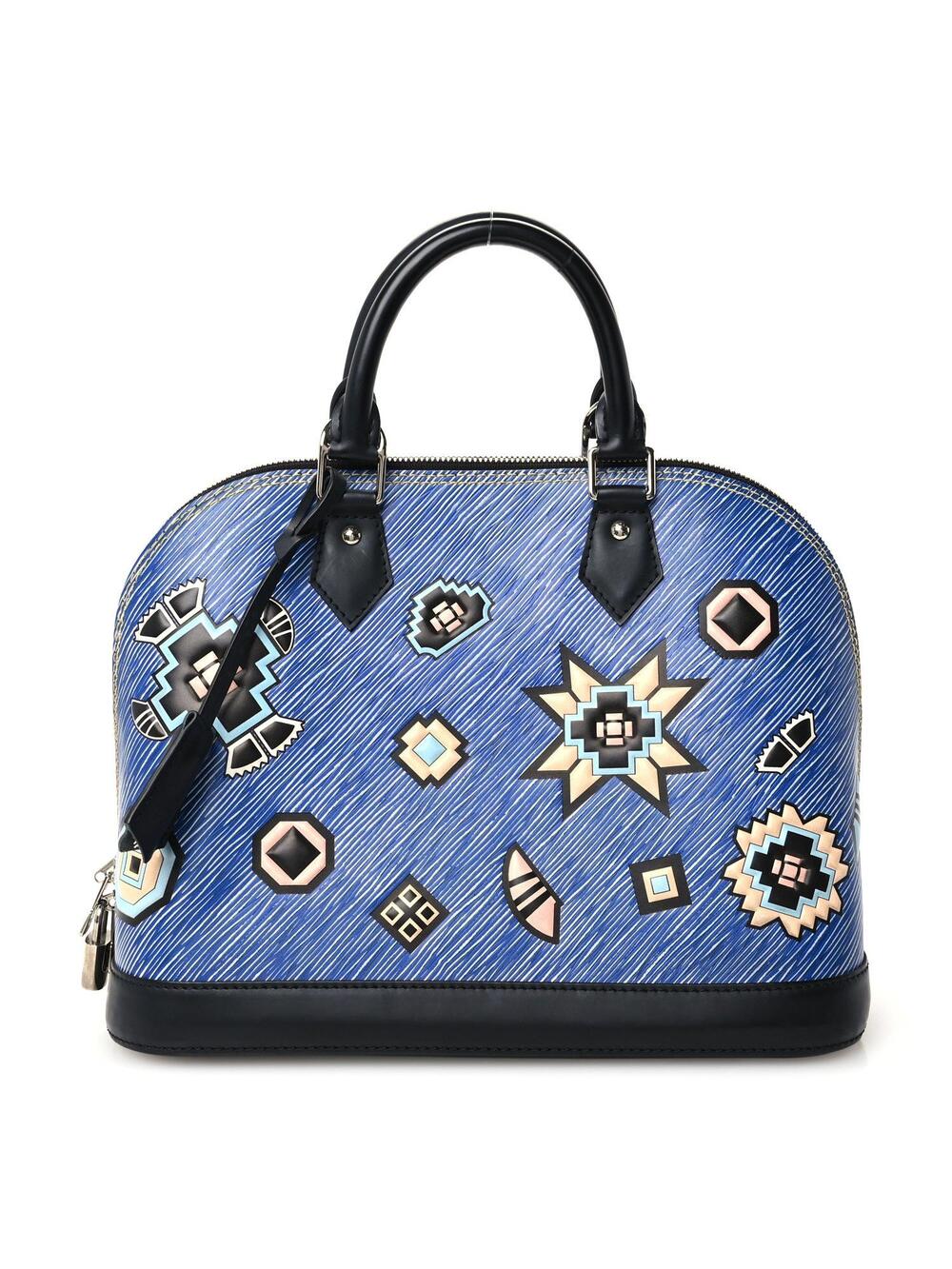 Louis Vuitton Epi Azteque Alma Bb Denim #373978L13B